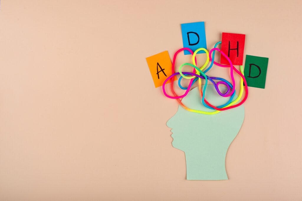ADCH concept with human mind and brain