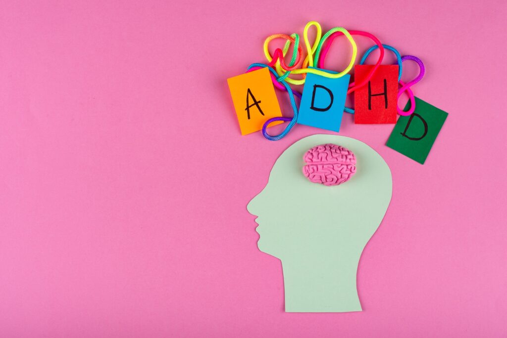 ADCH concept with human mind and brain