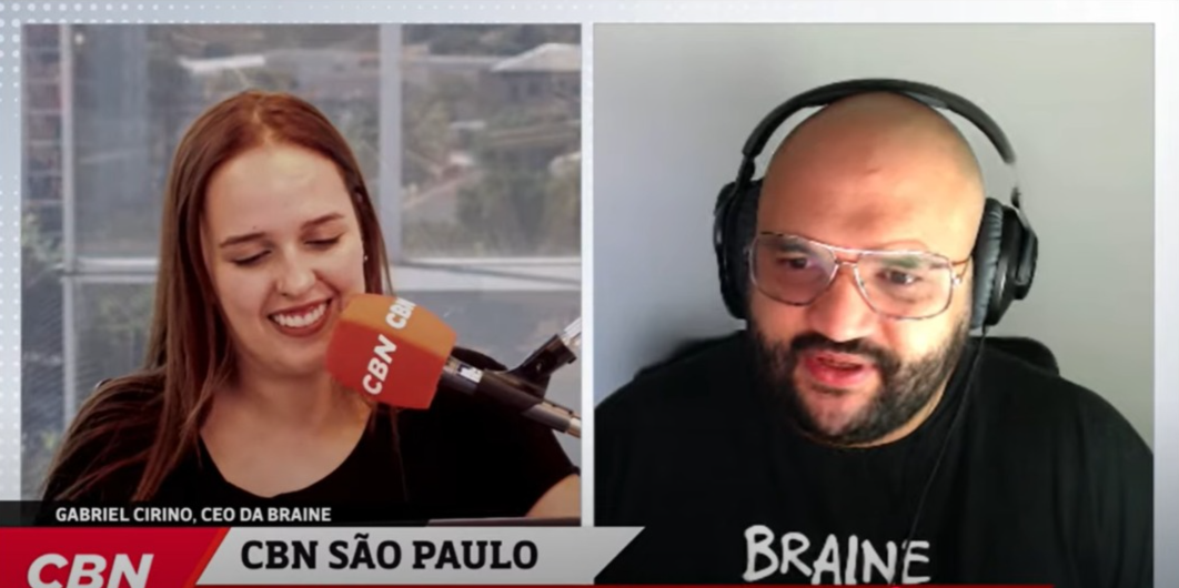 Saiu na Mídia #3 Braine na CBN São Paulo