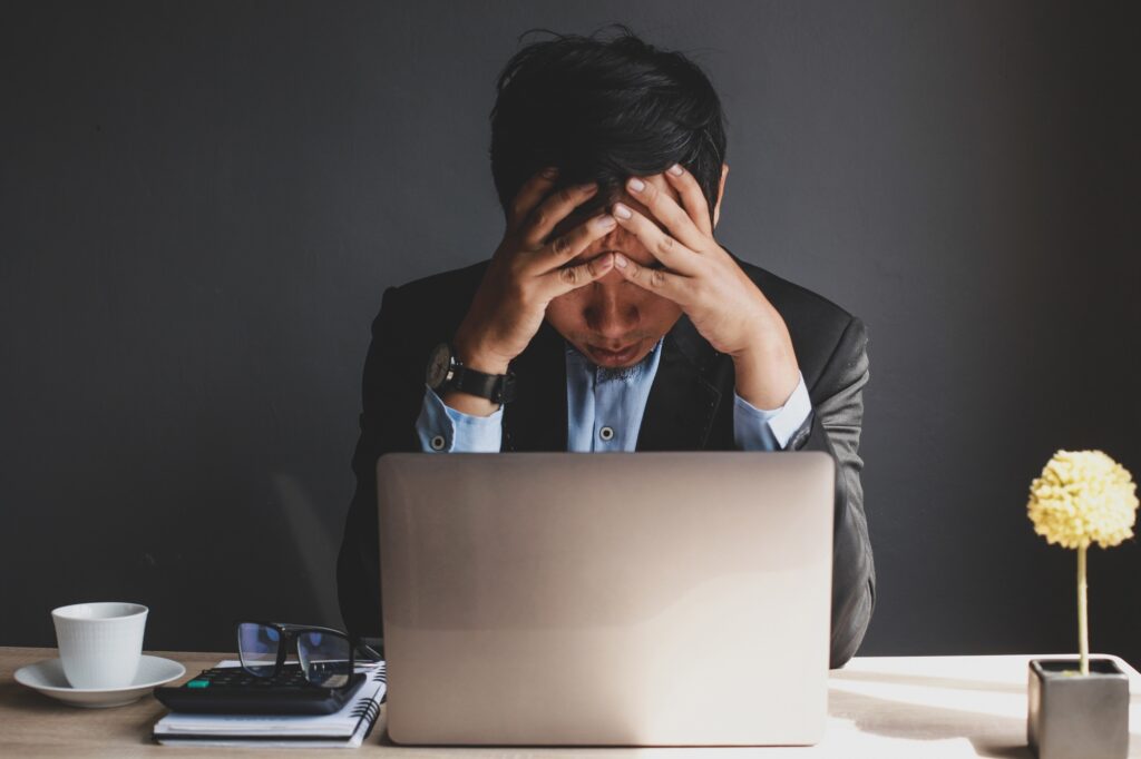 Confused Worker or Businessman