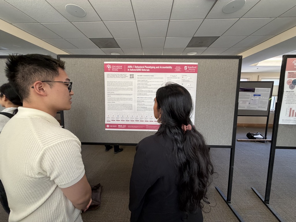 Poster do AURA-T no Neuroethics 2026 em Stanford, Califórnia/EUA